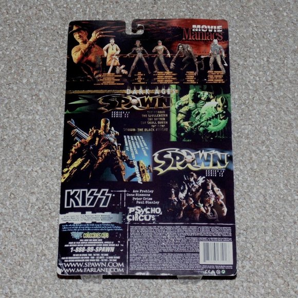 McFarlane Movie Maniacs Series 1 A Nightmare on Elm Street Freddy Kruger MOC New - Picture 6 of 10